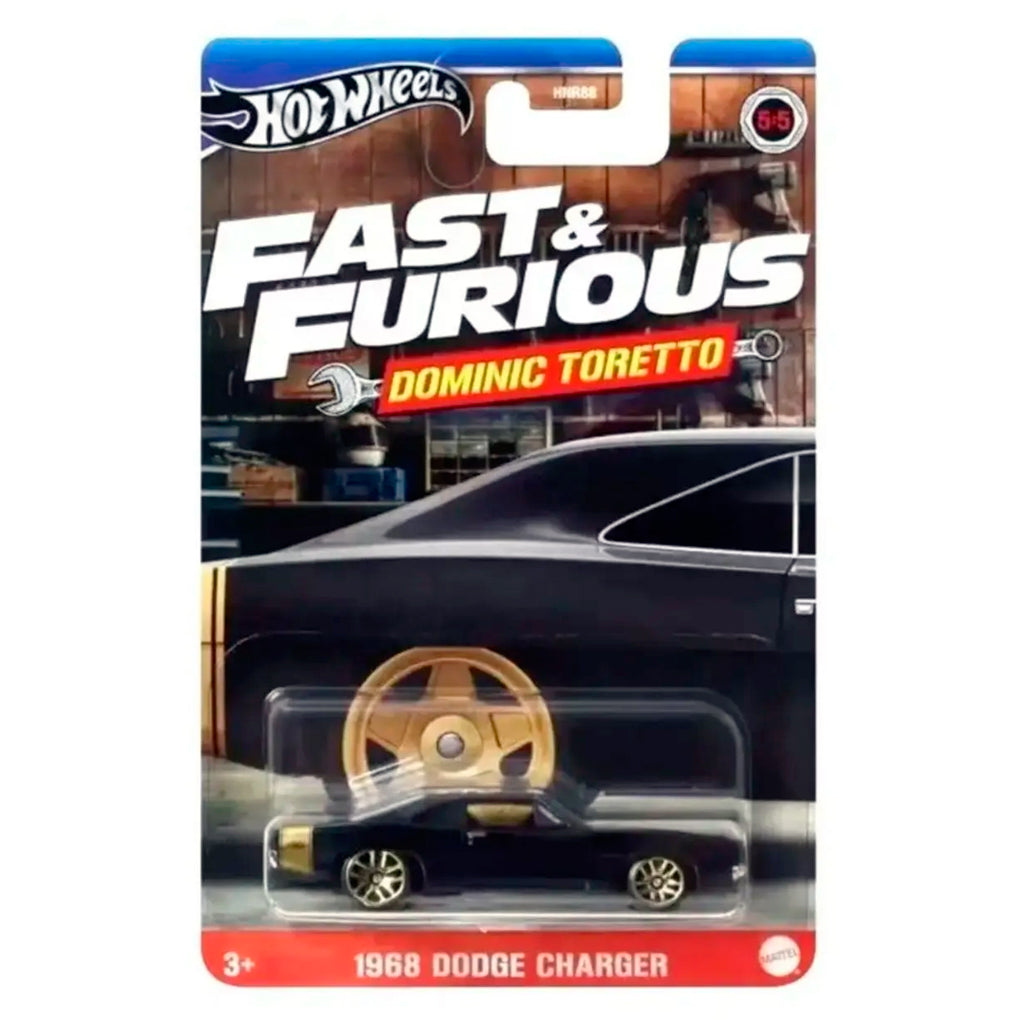 Hot Wheels Fast & Furious Dominic Toretto - 1968 Dodge Charger