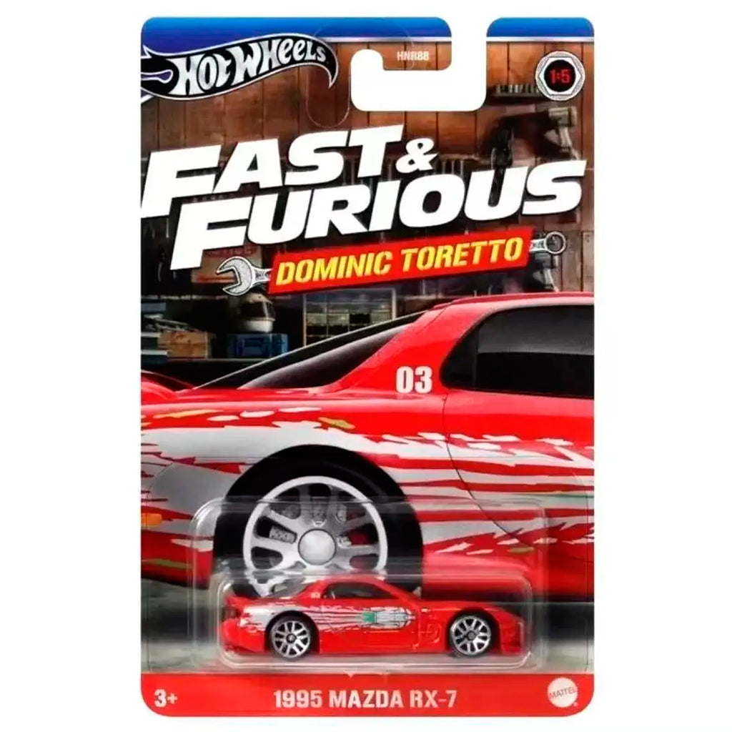 Hot Wheels Fast & Furious Dominic Toretto - 1995 Mazda RX-7