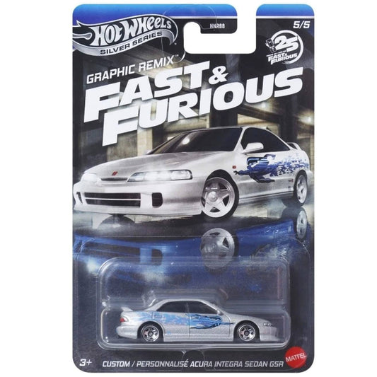 Hot Wheels Fast & Furious - Graphic Remix - 5/5 - Acura Integra GSR