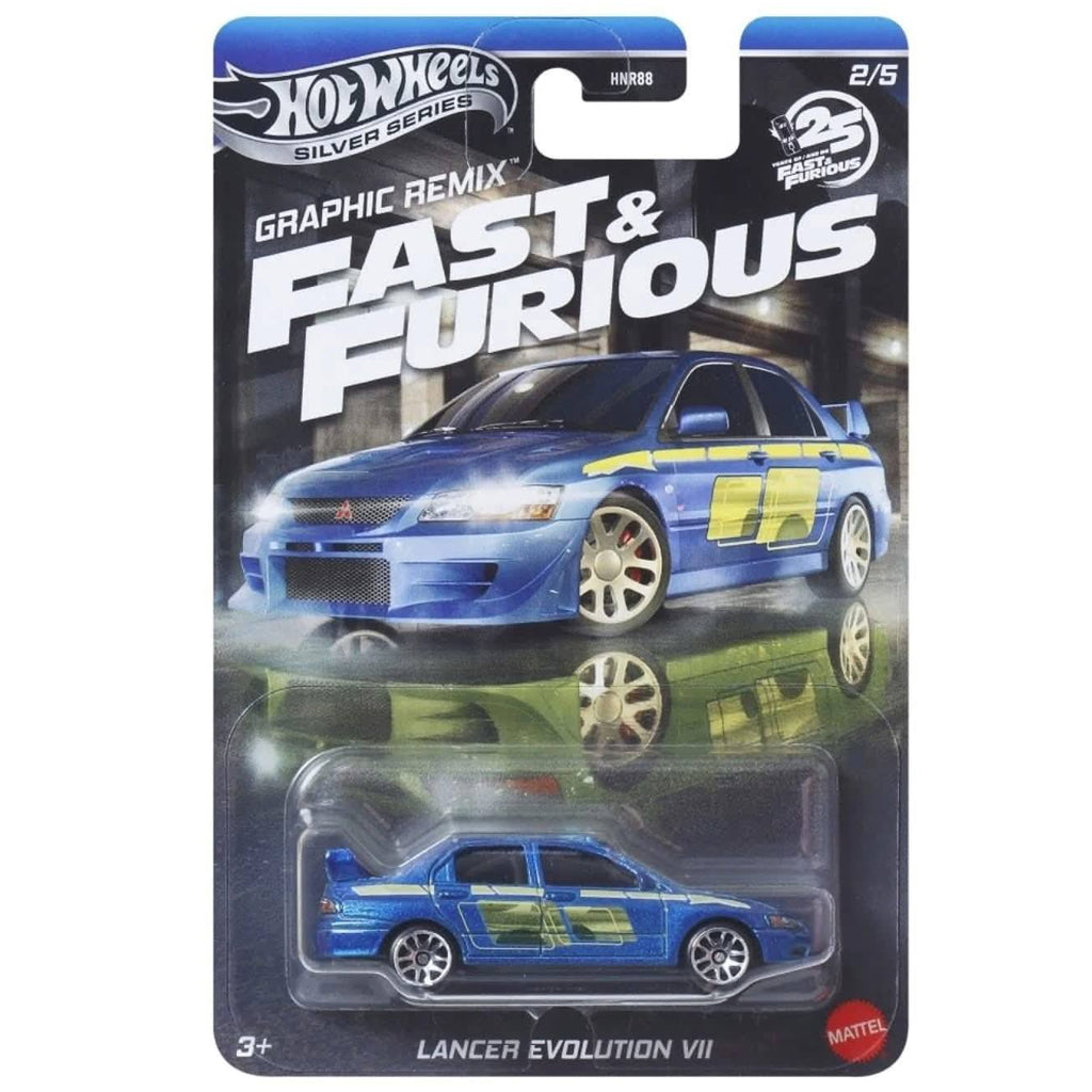 Hot Wheels Fast & Furious - Graphic Remix - 2/5 - Lancer Evolution VII