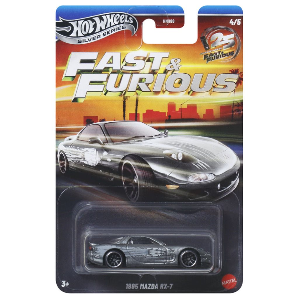 Hot Wheels Fast & Furious - Silver Anniversary 4/5 - 1995 Mazda RX-7