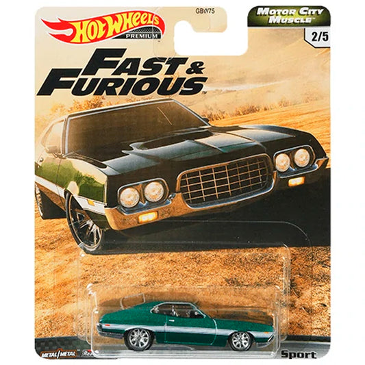 Hot Wheels Fast & Furious - '72 Ford Gran Torino Sport
