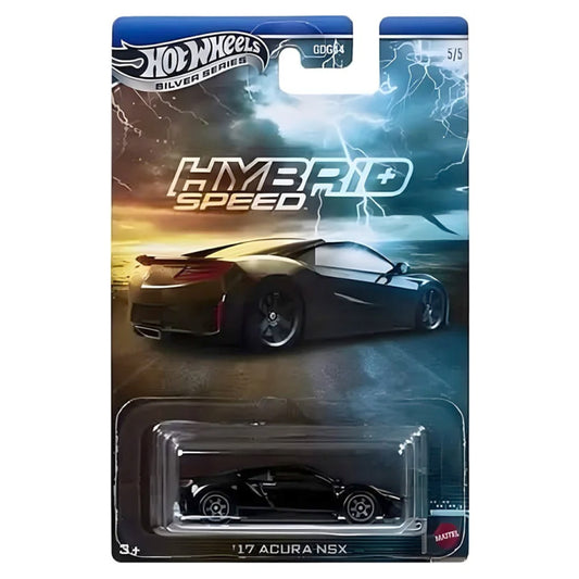 Hot Wheels Hybrid Speed Series - 5/5 - '17 Acura NSX (Card Creased)