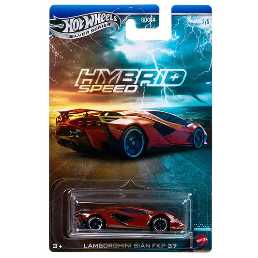 Hot Wheels Hybrid Speed Series - 2/5 - Lamborghini Sian FKP 37 Red