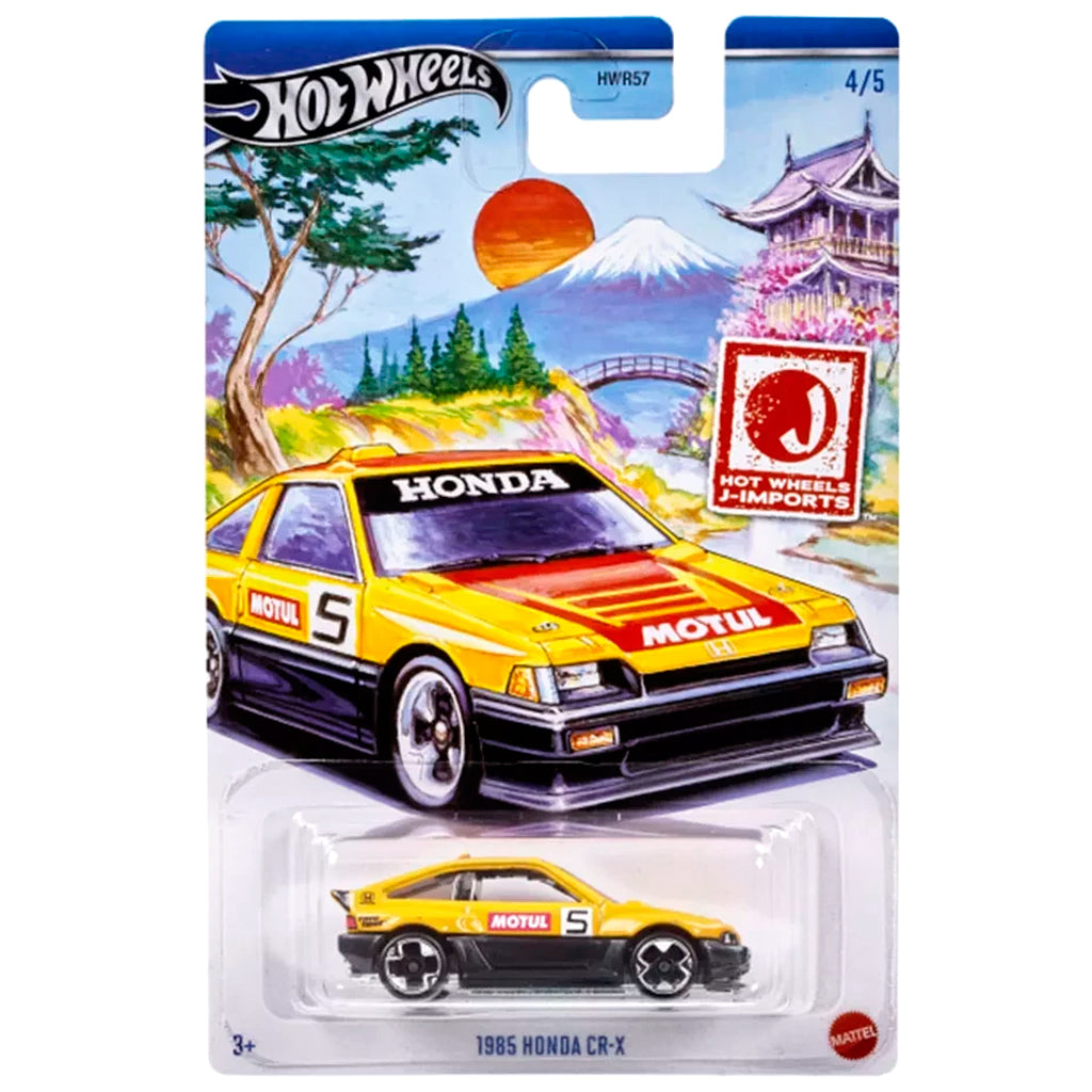 Hot Wheels J-Imports Series 2024 - 1985 Honda CR-X