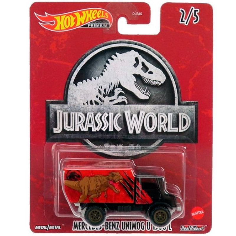 Hot Wheels Pop Culture - Jurassic World - Mercedes-Benz Unimog (T-Rex)