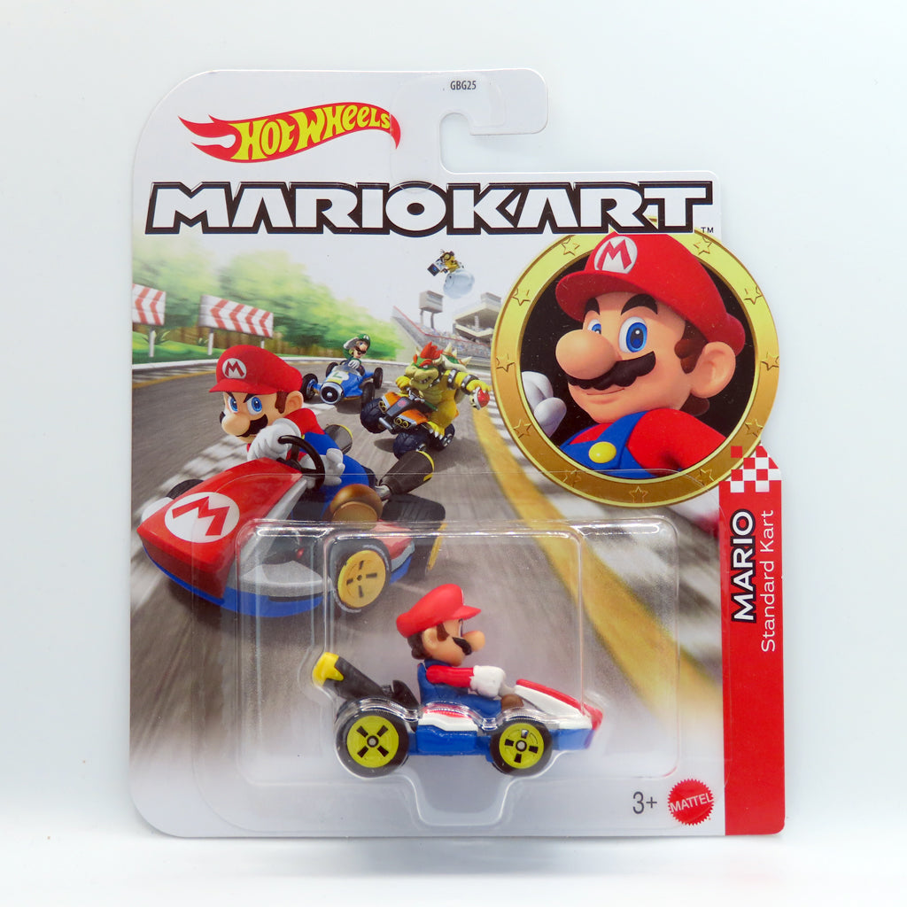 Hot Wheels Mario Kart - Mario (Standard Kart)