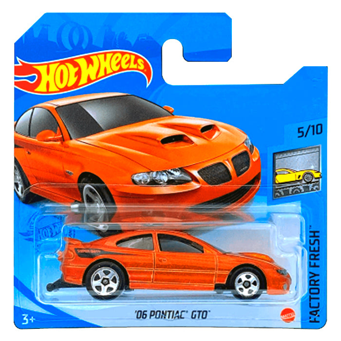 Hot Wheels - '06 Pontiac GTO Orange (SC) Factory Fresh (Tatty Card)