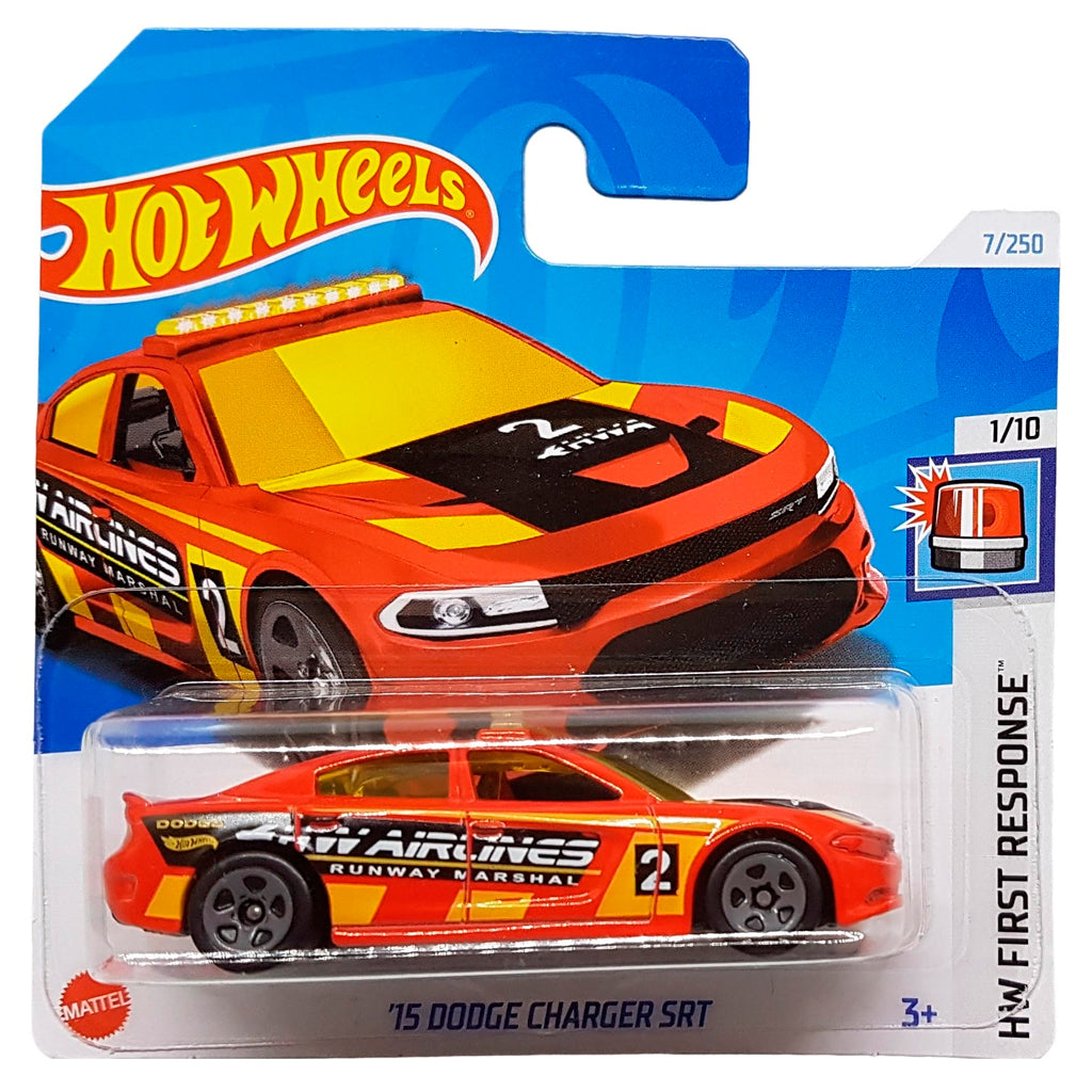 Hot Wheels - '15 Dodge Charger SRT Red (SC) HTB56 (HW First Response)