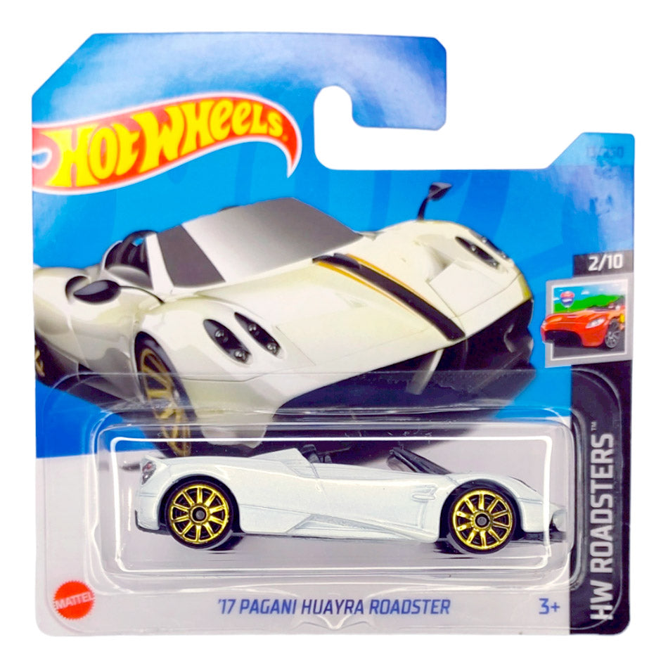 Hot Wheels - '17 Pagani Huayra Roadster White (SC) HKH37-M521