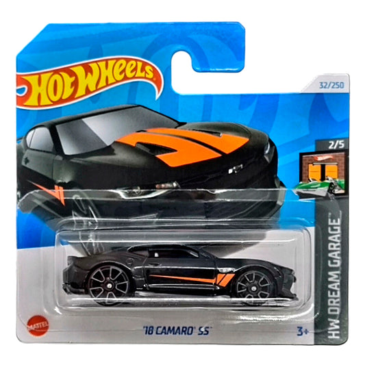 Hot Wheels - '18 Camaro SS Black (SC) HTB50 (2024 HW Dream Garage)