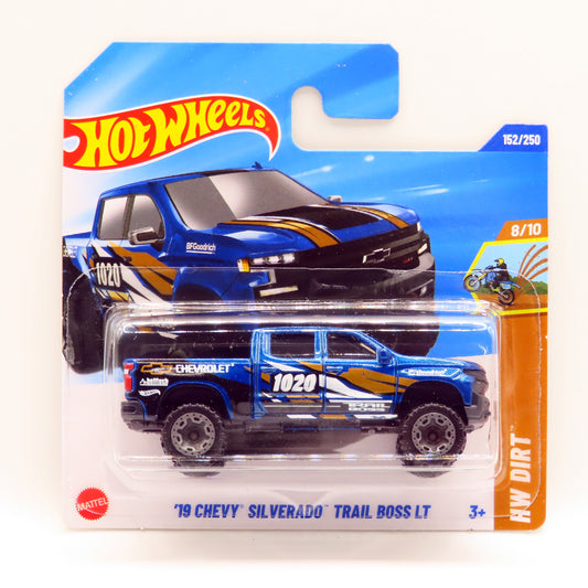 Hot Wheels - '19 Chevy Silverado Trail Boss LT Blue (SC) HW Dirt