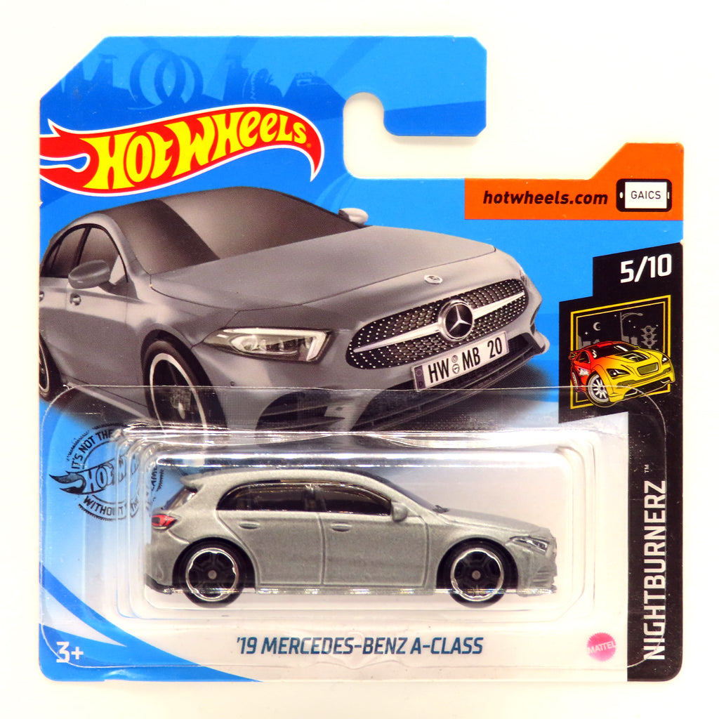 Hot Wheels - '19 Mercedes-Benz A-Class Grey (SC) GHF60 (Card Creased)