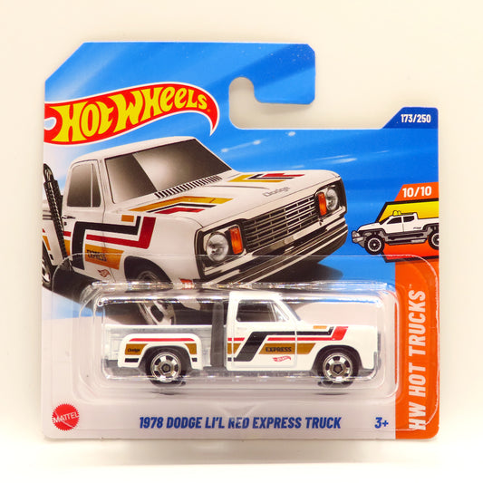 Hot Wheels - 1978 Dodge Li'l Red Express Truck White (SC) (JBB03)