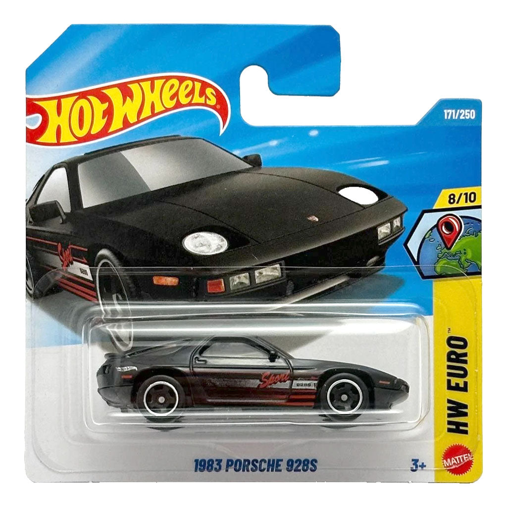 Hot Wheels - 1983 Porsche 928S Black (SC) JJK15 (2026 HW Euro)