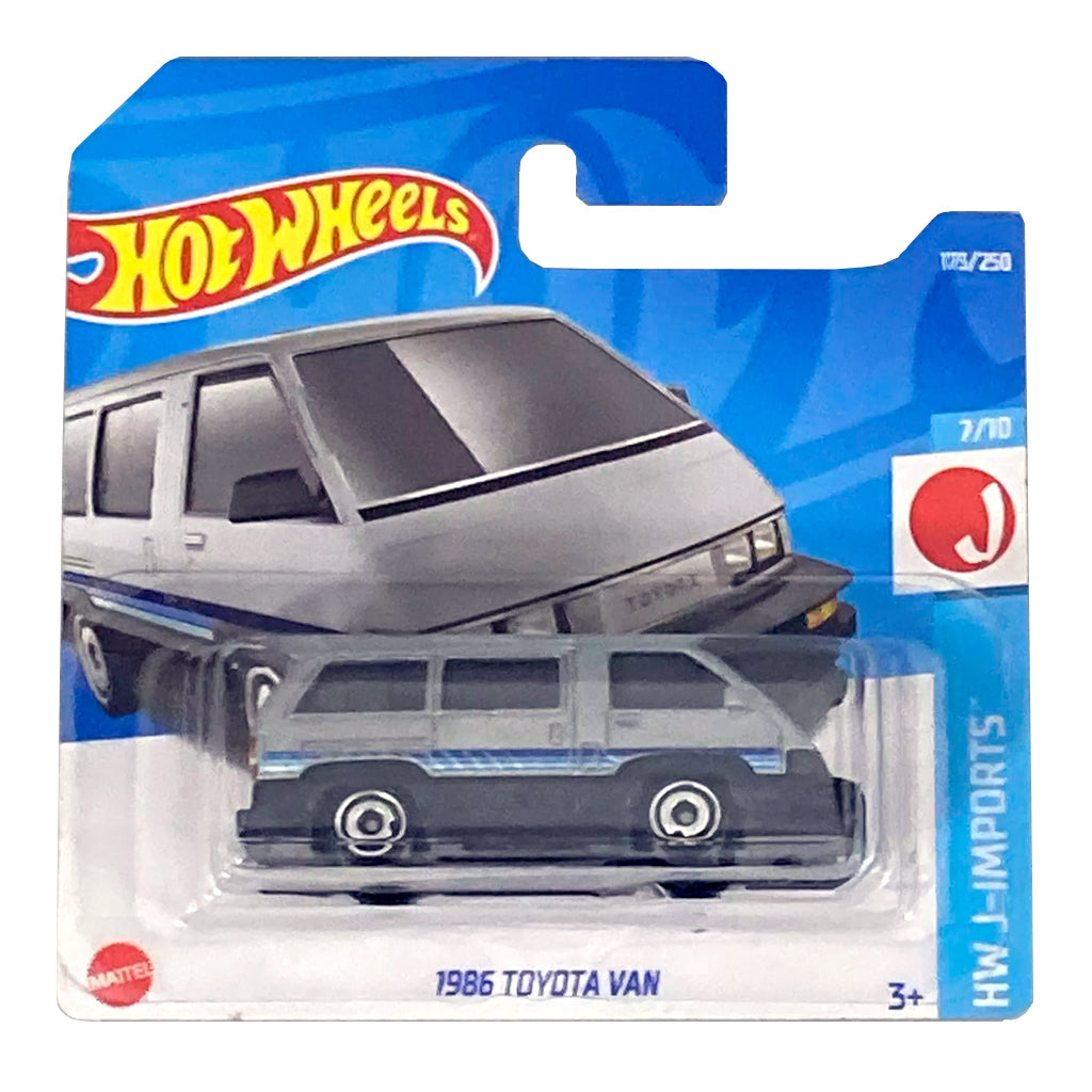 Hot Wheels - 1986 Toyota Van Silver (SC) HCX37-R521 (HW J-Imports)