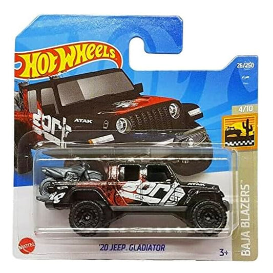 Hot Wheels - '20 Jeep Gladiator Black (SC) Baja Blazers (Tatty Card)