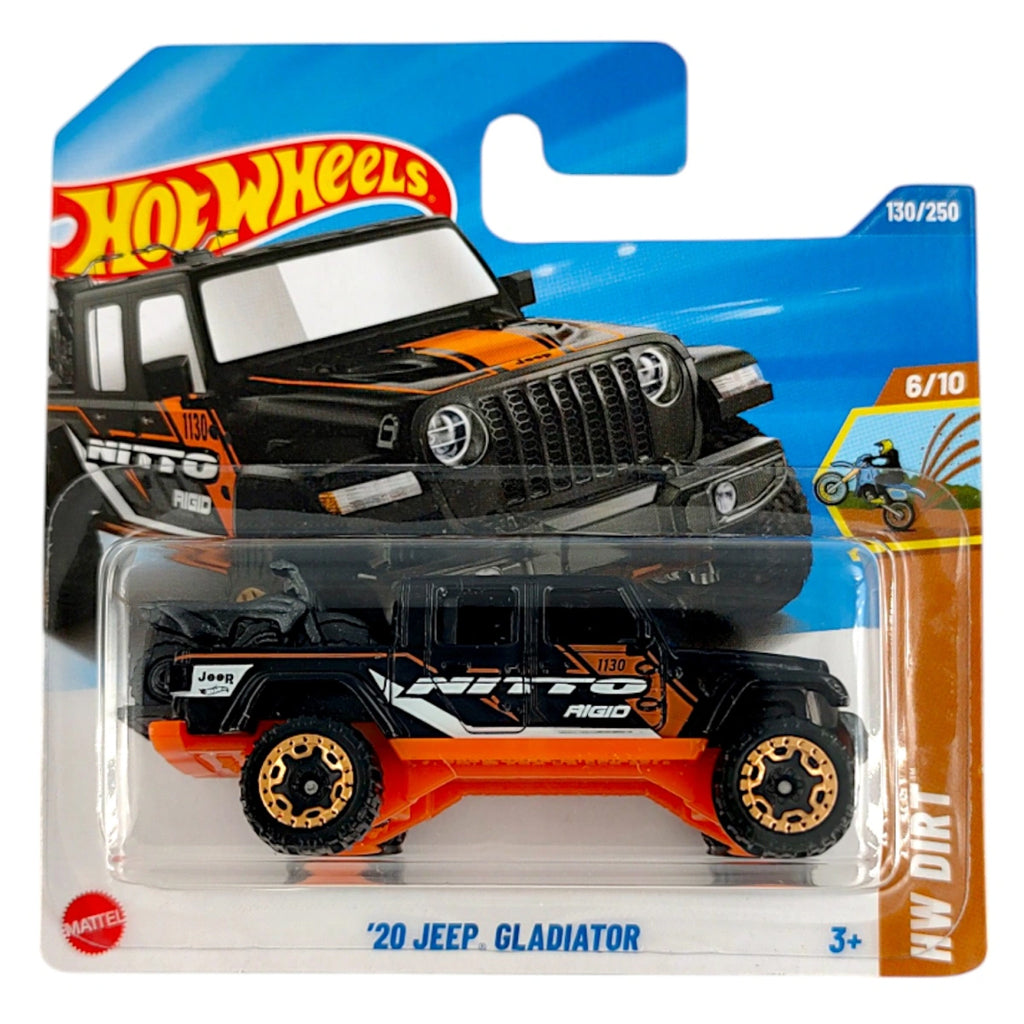 Hot Wheels - '20 Jeep Gladiator Black (SC) 2025 HW Dirt (HYY71)