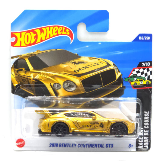 Hot Wheels - 2018 Bentley Continental GT3 Gold (SC) 2025 Race Day