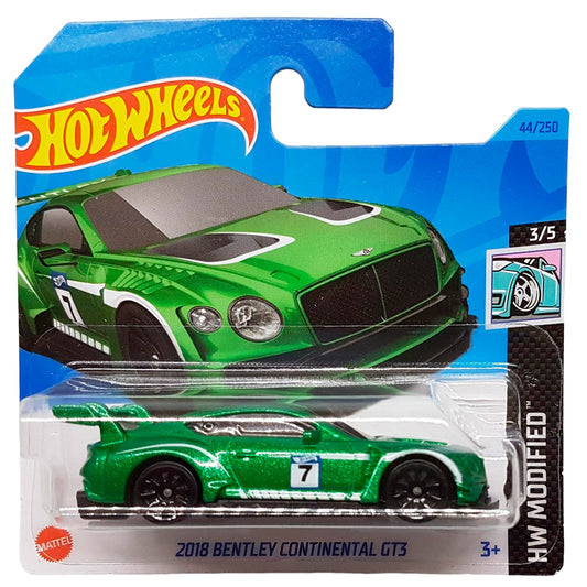 Hot Wheels - 2018 Bentley Continental GT3 (SC) (2023 HW Modified)