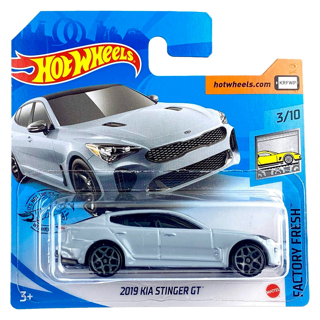 Hot Wheels - 2019 Kia Stinger GT Grey (SC) GHF02 (2020 Factory Fresh)