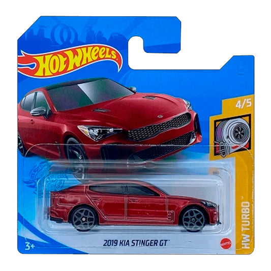 Hot Wheels - 2019 Kia Stinger GT Red (SC) GRY58 (2021 HW Turbo)