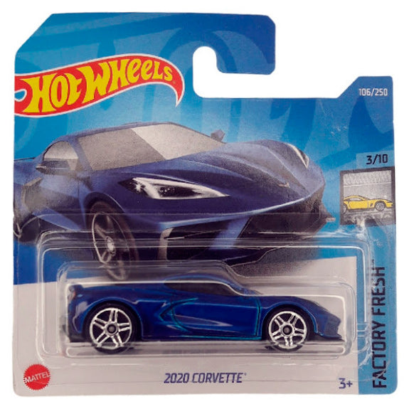 Hot Wheels - 2020 Corvette Blue (SC) HCW39 (Factory Fresh)