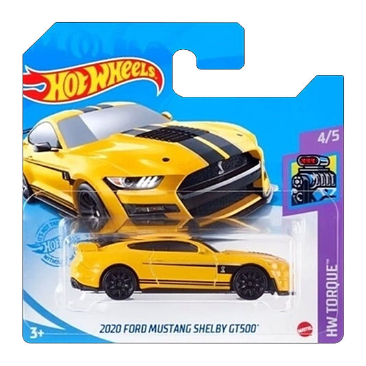 Hot Wheels - 2020 Ford Mustang Shelby GT500 Yellow (SC) HW Torque