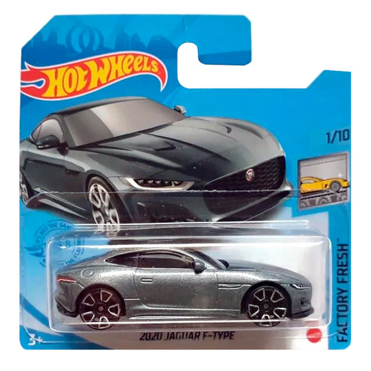 Hot Wheels - 2020 Jaguar F-Type Silver (SC) Factory Fresh (Tatty Card)