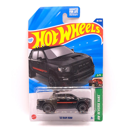 Hot Wheels - '23 RAM 1500 Black (US LC ) Reverse Rake