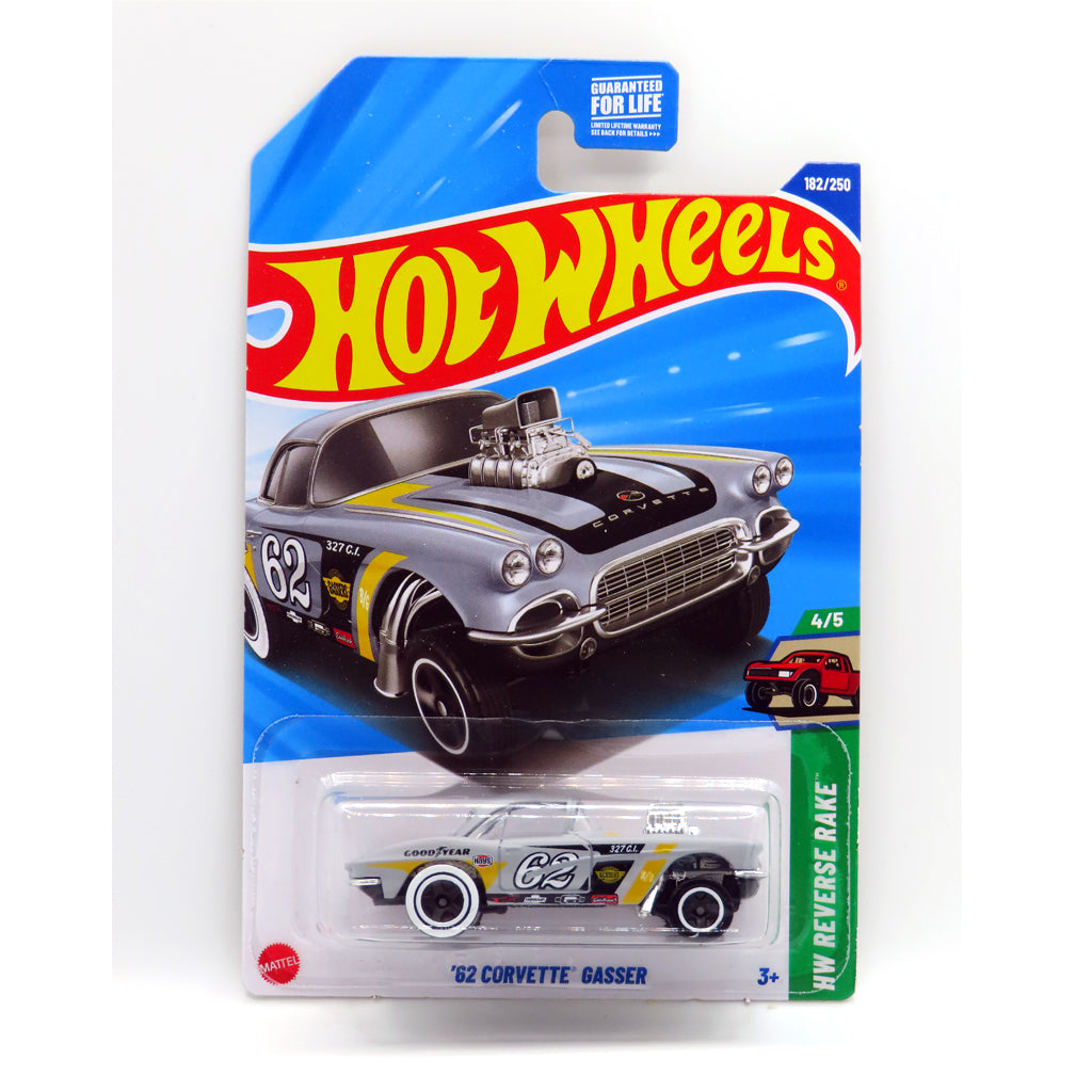 Hot Wheels - '62 Corvette Gasser (US LC) 2025 HW Reverse Rake (JBB08)