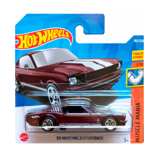 Hot Wheels - '65 Mustang 2+2 Fastback (SC) HCX81 (Muscle Mania)