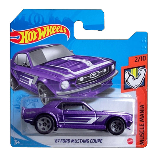 Hot Wheels - '67 Ford Mustang Coupe Purple (SC) GTB45