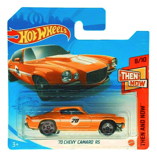 Hot Wheels - '70 Chevy Camaro RS Orange (SC) Then And Now