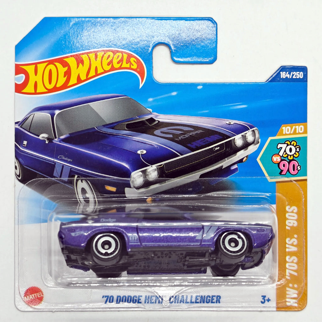 Hot Wheels - '70 Dodge Hemi Challenger Purple (SC) HYY96