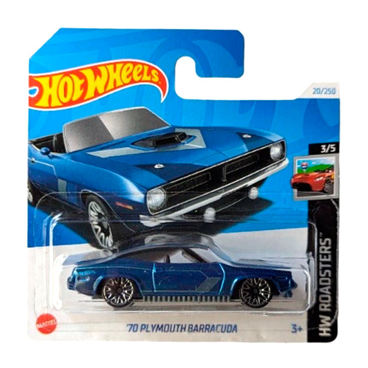 Hot Wheels - '70 Plymouth Barracuda (SC) HTC13 (2024 HW Roadsters)