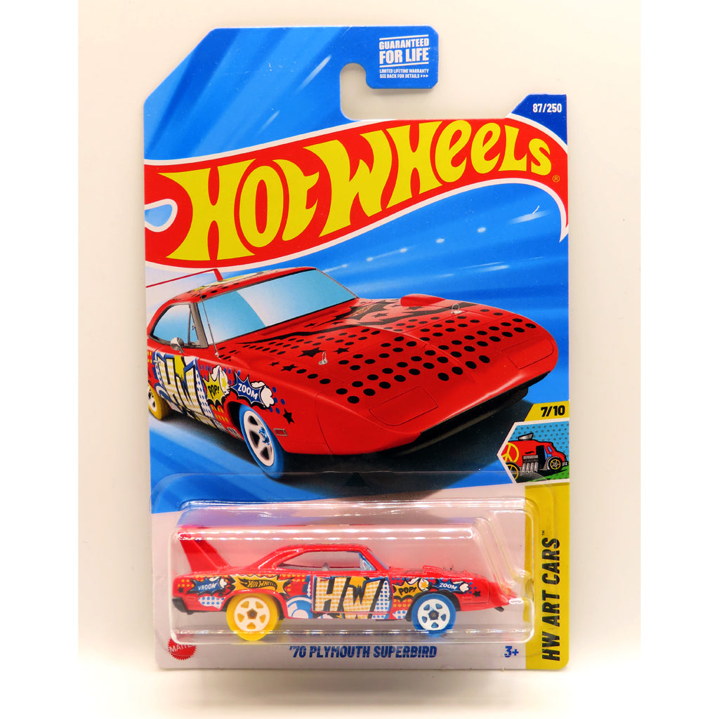 Hot Wheels - '70 Plymouth Superbird Red (US LC) 2025 HW Art Cars