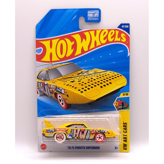 Hot Wheels - '70 Plymouth Superbird Yellow (US LC) 2025 HW Art Cars