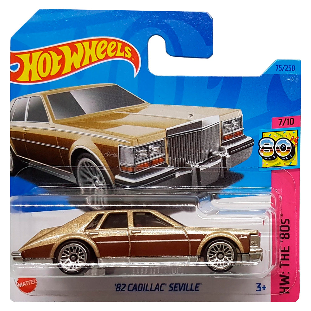 Hot Wheels - '82 Cadillac Seville Gold / Brown (SC) HKG85 (HW The 80s)