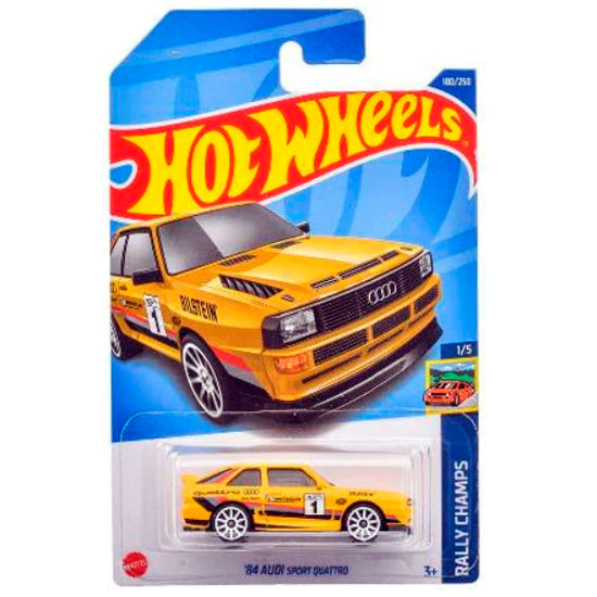 Hot Wheels - '84 Audi Sport Quattro Yellow (LC) HHF42-M910K