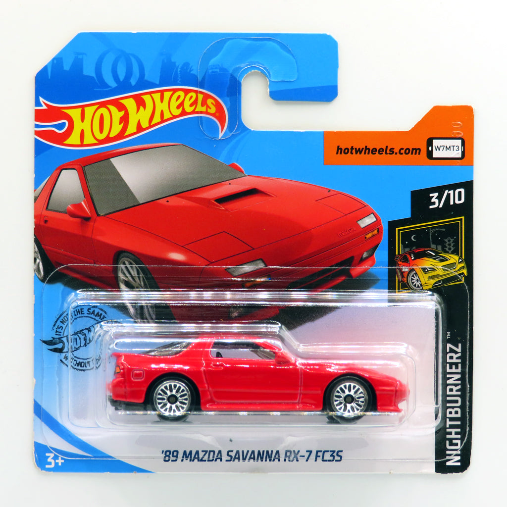 Hot Wheels - '89 Mazda Savanna RX-7 FC3S Red (SC) GHB56 (Tatty Card)