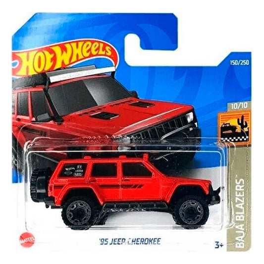 Hot Wheels - '95 Jeep Cherokee Red (SC) HCX28-R521