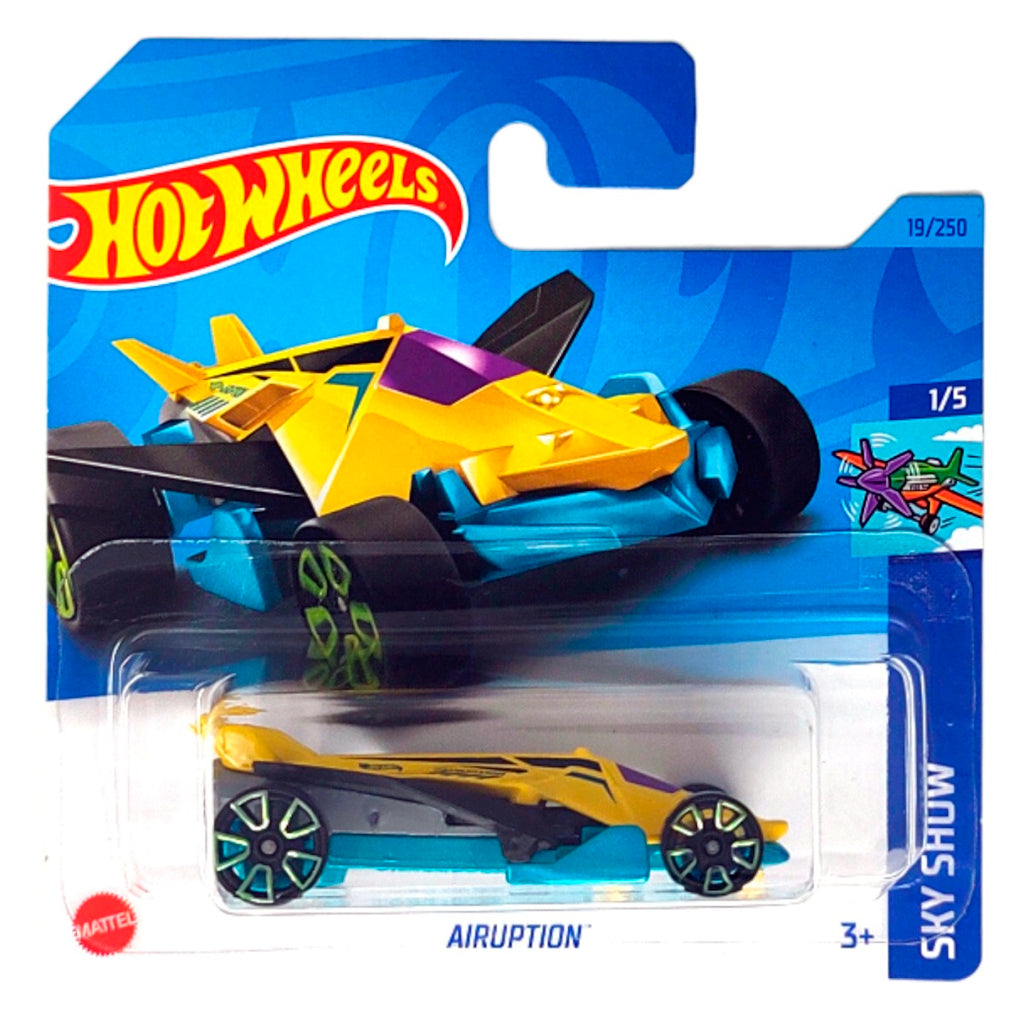 Hot Wheels - Airuption Yellow (SC) HKK51-M521 (2023 Sky Show)