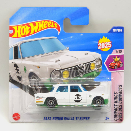Hot Wheels - Alfa Romeo Ti Super White (SC) 2025 Compact Kings (JBB98)