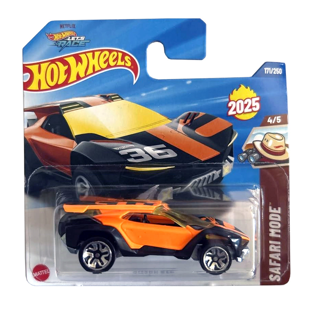 Hot Wheels - Amaru GTC Orange / Black (SC) HYW36 (2025 Safari Mode)