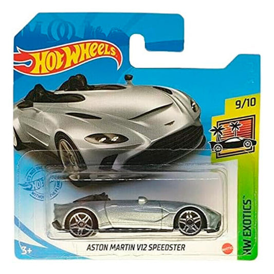 Hot Wheels - Aston Martin V12 Speedster Silver (SC) GRX58-M521