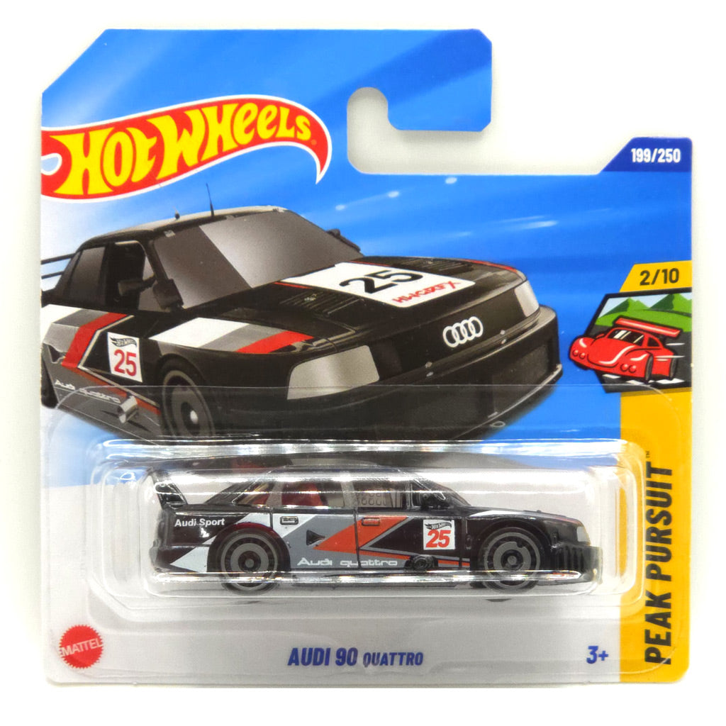 Hot Wheels - Audi 90 Quattro Black (SC) 2025 Peak Pursuit (JBC04)
