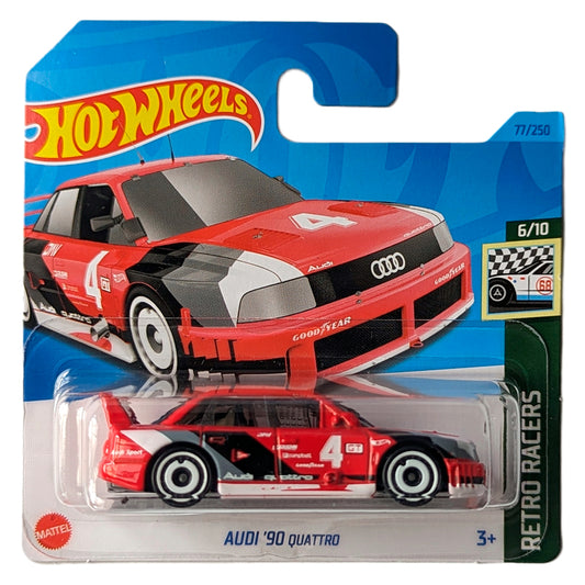 Hot Wheels - Audi '90 Quattro Red (SC) HKJ81-N521