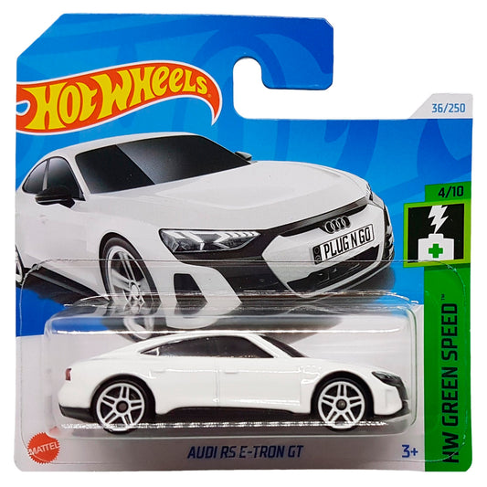 Hot Wheels - Audi RS E-Tron GT White (SC) HTB81 (2024 HW Green Speed)