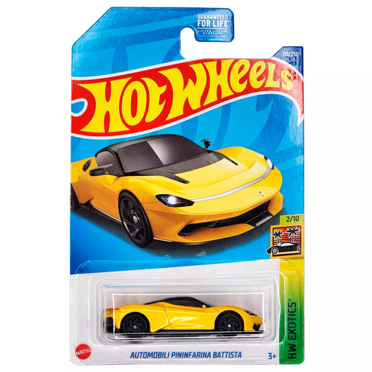 Hot Wheels - Automobili Pininfarina Battista (US LC) (Blister Cracked)